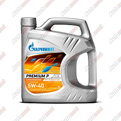 Масло моторное Gazpromneft Premium P 5W-40, 4 л