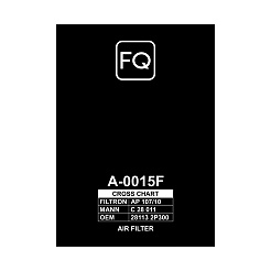 Фильтр воздушный FQ A-0015F